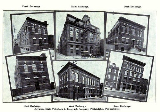 Keystone Telephone Company Exchanges