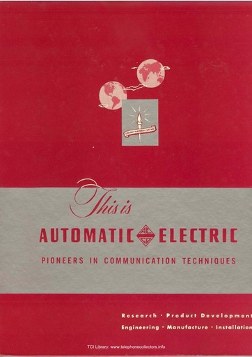 This is Automatic Electric Apr55
