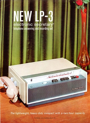 AE Circular 1122 Jun67 - LP-3 Electronic Secretary