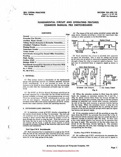 534-400-110 i1 Feb29 - Manual PBX Swbd Cct and Oper Features
