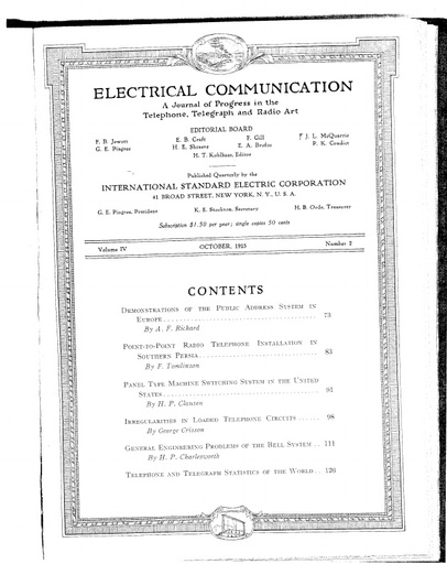 WE Panel Elect Comm Oct '25