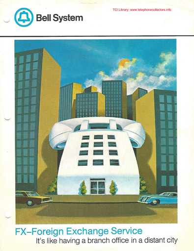 Bell System Foreign Exchange Service Brochure Jan80