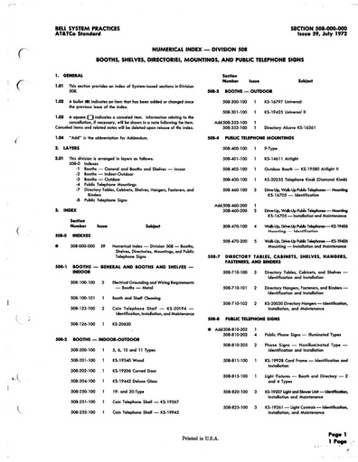 508-000-000 i59 Jul72 - Index