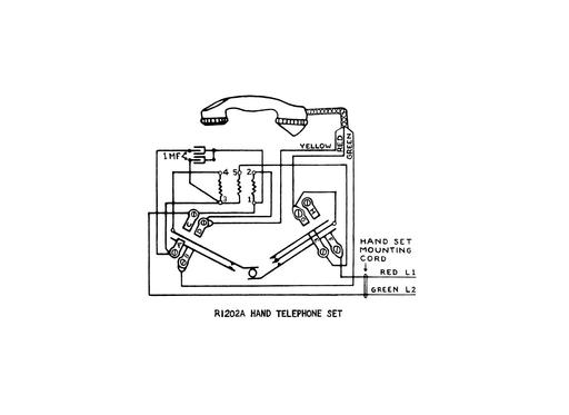 1202 Hand Telephone Set, 1202 Tl