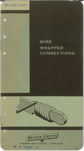 60 - WE Wire Wrapped Connections booklet, June 1960