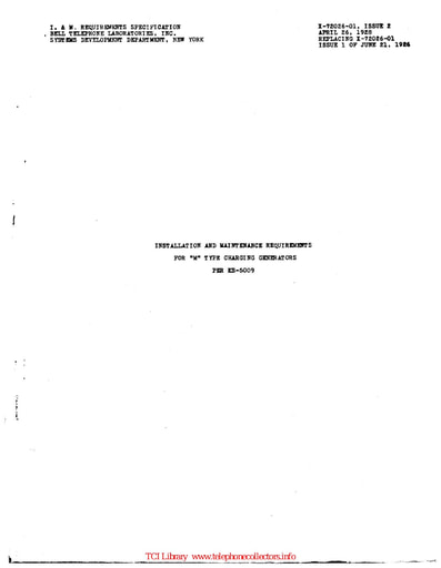 X-72026-01 i2 Apr26 - M-Type Charging Generators KS-5009