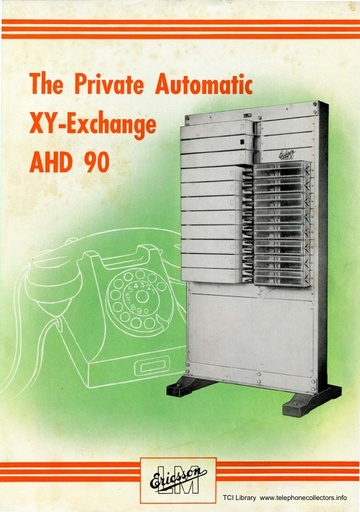 Ericsson - AHD 90 - XY PAX 1953