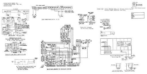 Teletype M20 Table Wiring