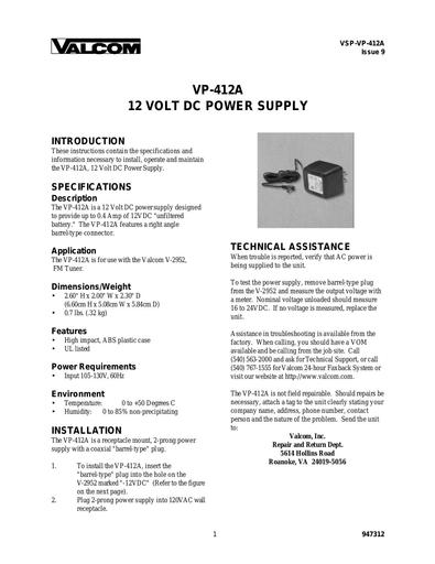 Vp-412a Bc