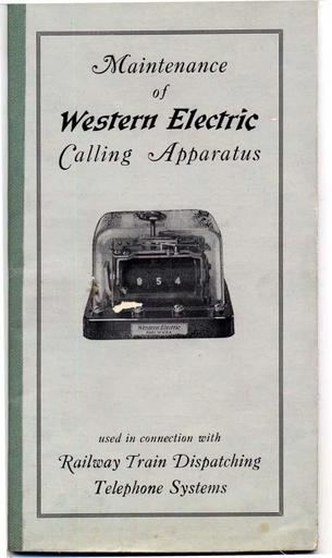24 - Railway Train Dispatching Telephone Systems - Maintenance - 1924 OCR