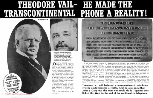 Transcontinental Telephone Line