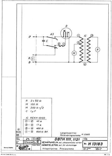 LME H13183 A DBTH 1111 1121