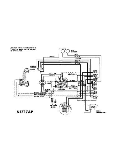 N1717 Magneto Telephone, N1717AP and BP, Ne1717ap Tl