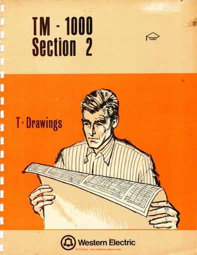 WE TM-1000-2 training manual Feb70 - T Drawings