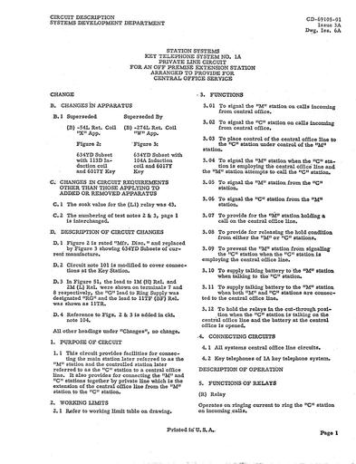 CD-69105-01 1A KTS, 56A OPX KTU Bc
