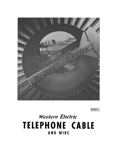 1955 WE Catalog - Telephone Cable And Wire