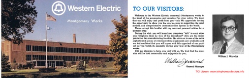 A Guide to Western Electric's Montgomery Works