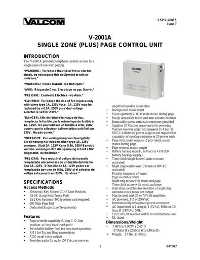 V-2001a Bc