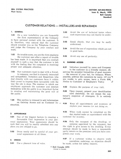 469-050-902CA iD Mar70 - Customer Relations - Installer & Repairman