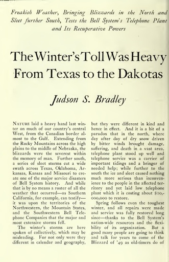 49 Spring BTM P66 - The Winter's Toll (Winter Storms)