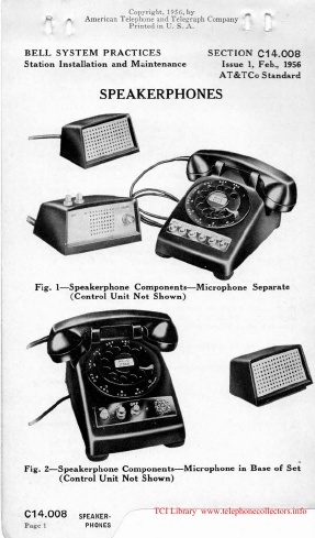 C14.008 i1 Feb56 - Speakerphones
