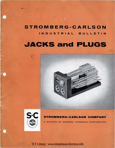 SC T-5003 1956 - Jacks and Plugs