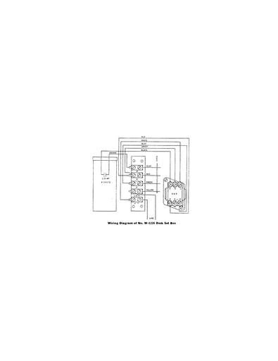 Desk Set Boxes (Subscriber Sets), W1226 Tl