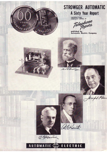 Strowger Automatic - A Sixty Year Report - 1892-1952