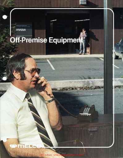 Melco Off Premise Equipment 1986 - Brochure Practices