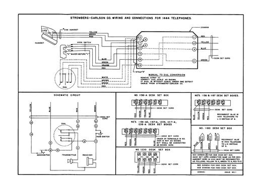 1443/1444 Telephones, 1444 Tl