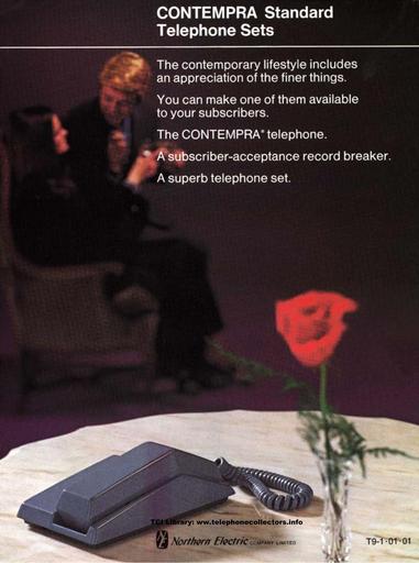 NE 1972 T9 Catalog - Contempra Telephones