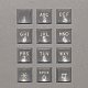 501-165-115 i2 Nov74 - Station Dials, 70-type - Metal Buttons Tl