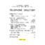 Directory - Canal Zone - 1954